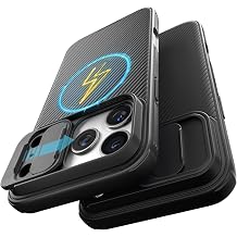 CloudValley iPhone 17 Pro Max Case with Sliding Camera Cover MagSafe Slim Shockproof Protective Case for iPhone 17 Pro Max 6.9 inch, Black