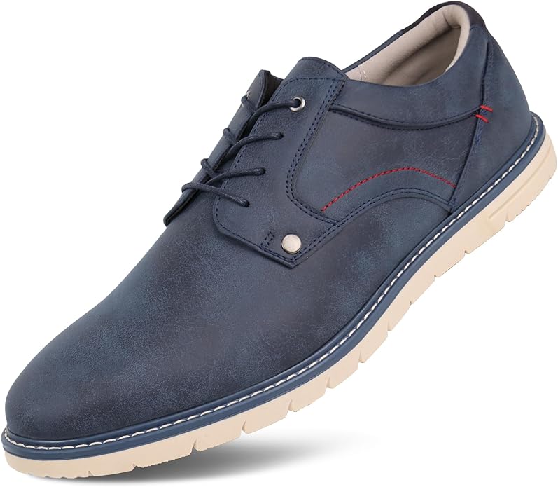 Hawkwell Heren Grote Maten Nette Sneakers - Comfortabele Casual Veterschoenen - Zakelijke Herenschoenen - Maat 45 46 47 48 49 50 51 52