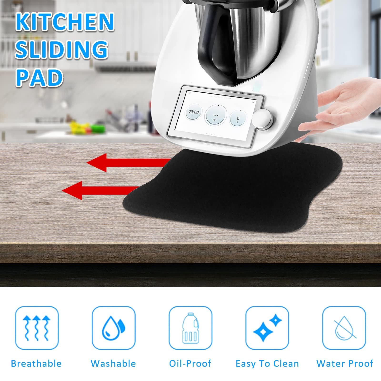 Piher Beschermende pads 5,0 cm voor Quick eenhandslijmtang (set van 2