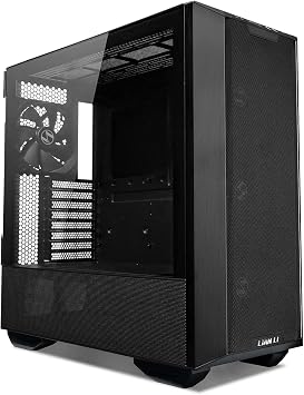 Lian Li Lancool III ATX Gaming Case - Pack of 4 140mm PWM Fans - Black-3-X
