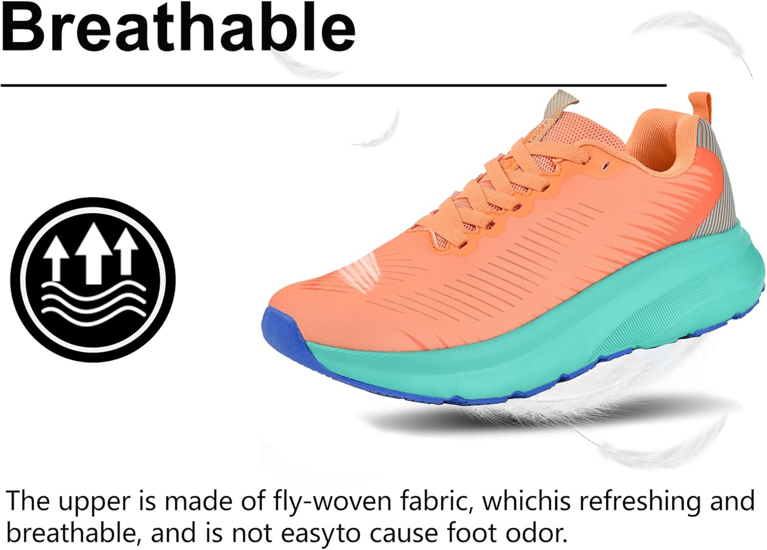 Miniatura 6 de JACKSHIBO Zapatos de punta ancha para hombres y mujeres Zapatos deportivos de ancho extra ancho Zapatos de nube para correr en carretera Tenis