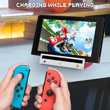 HEIYING Switch şarj istasyonu, Switch/Switch Lite/Switch OLED için, Tip C Port Portable Switch Dock Standı, resmi Switch Dock için yedek.