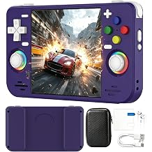 RF40H Retro Handheld Game Console,4 Inch IPS Screen 720*720, 22000+ Games 128G TF, 4000mAh Battery,25+ Emulators, Linux System, 3.5mm Wired Headphones