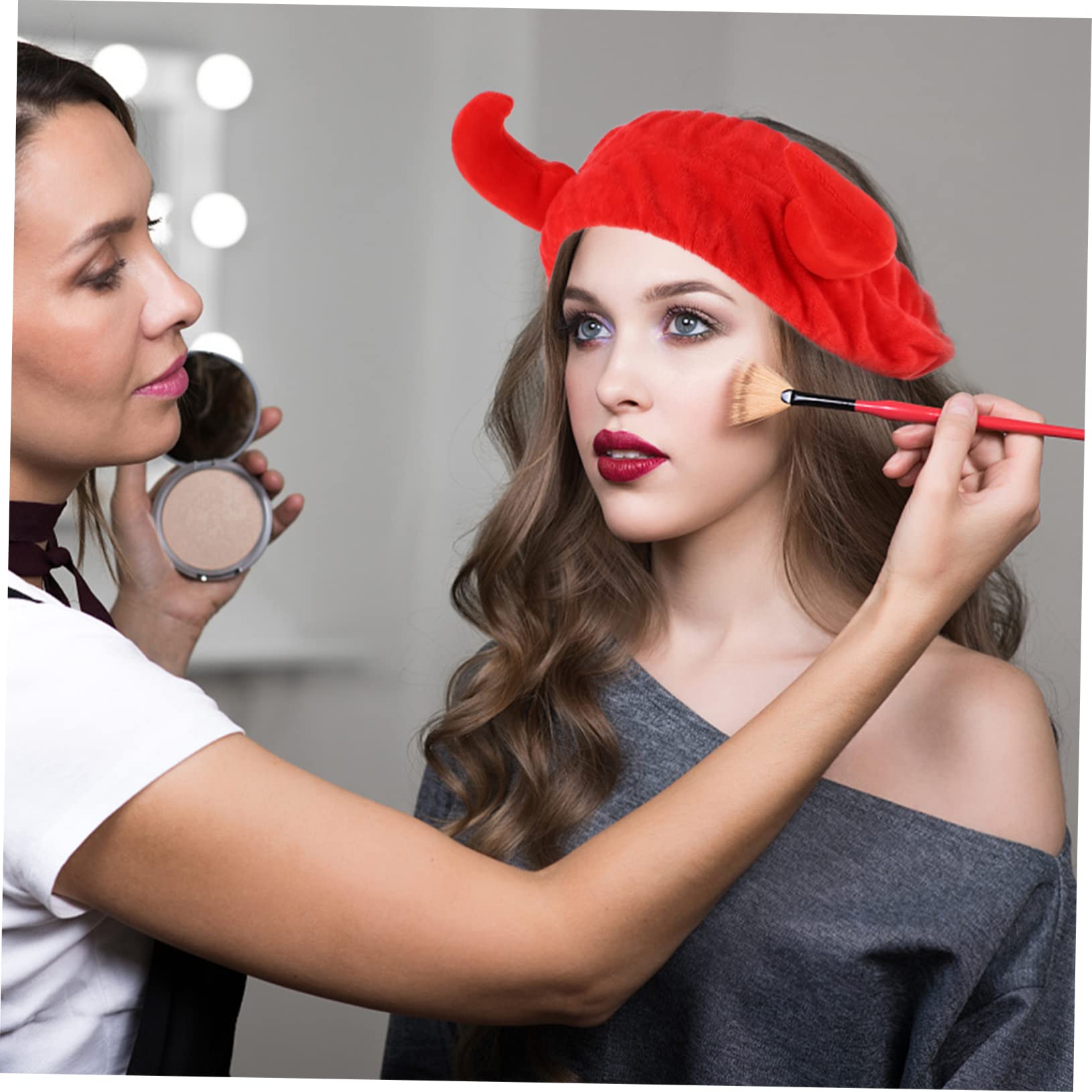 iplusmile 2 pezzi Fascia Makeup Peluche Fascia per Spa e Skincare Assorbente e per