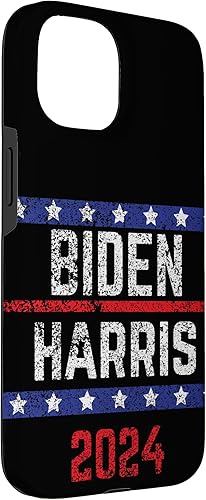 Miniatura 3 de Funda retro desgastada para iPhone 15 Joe Biden 2024 y Kamala Harris