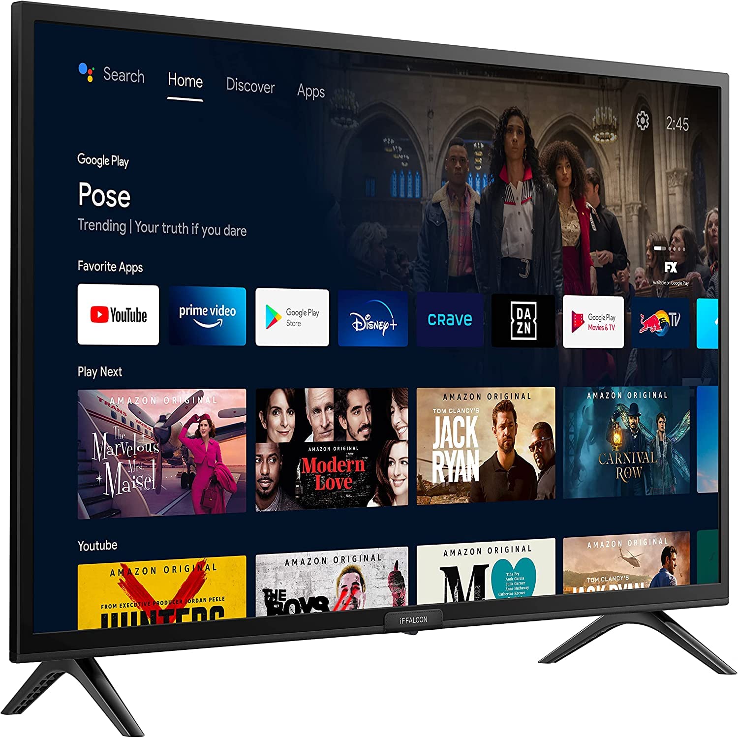 iFFALCON IFF32S52K 32 Inch Smart TV, HD Android TV (HDR, Micro