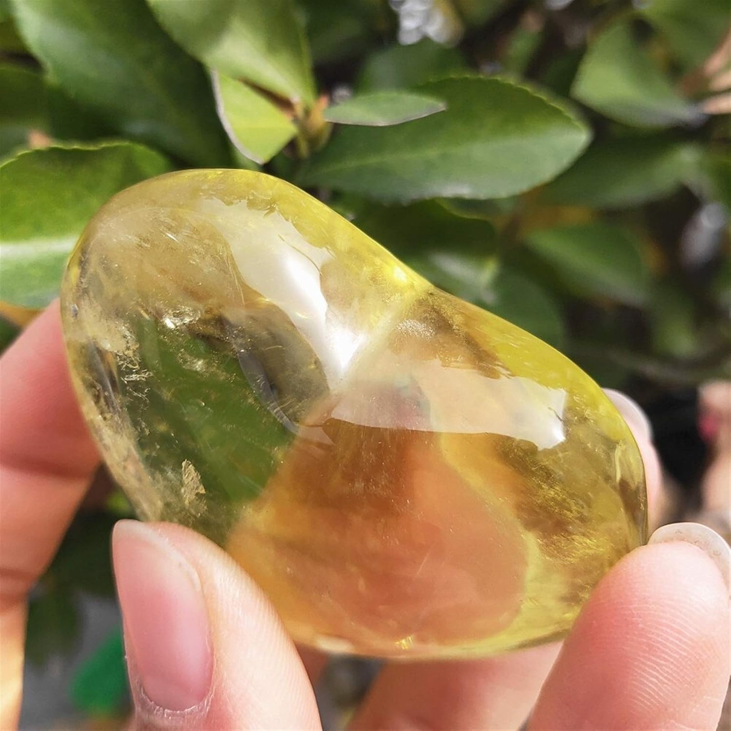 5 Cm Crystal Heart Beautiful Natural Citrine Quartz Gemstone Heart