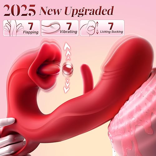 Vista 4 de 2026 Nuevo juguete para adultos para mujeres, 10 modos de estimulación y 7 modos de mano giratorios para lamer empuje, regalos de placer equipados