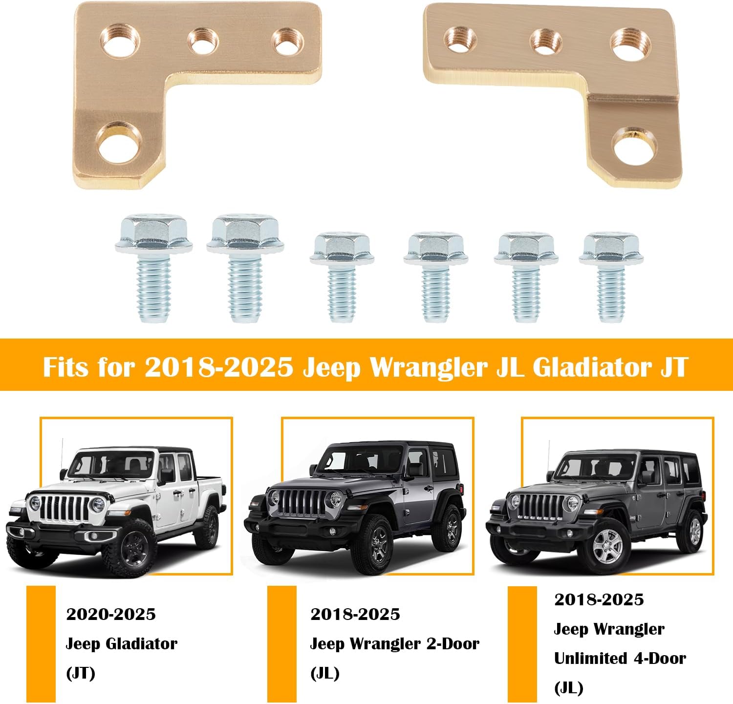 Extreme Duty Battery Terminals for Jeep Wrangler JL & Gladiator JT 2018 2019 2020 2021 2022 2023 2024 2025