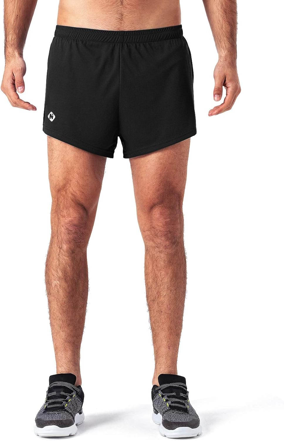 NAVISKIN Men's 3" Quick Dry Workout Running Shorts Training Pace Shorts