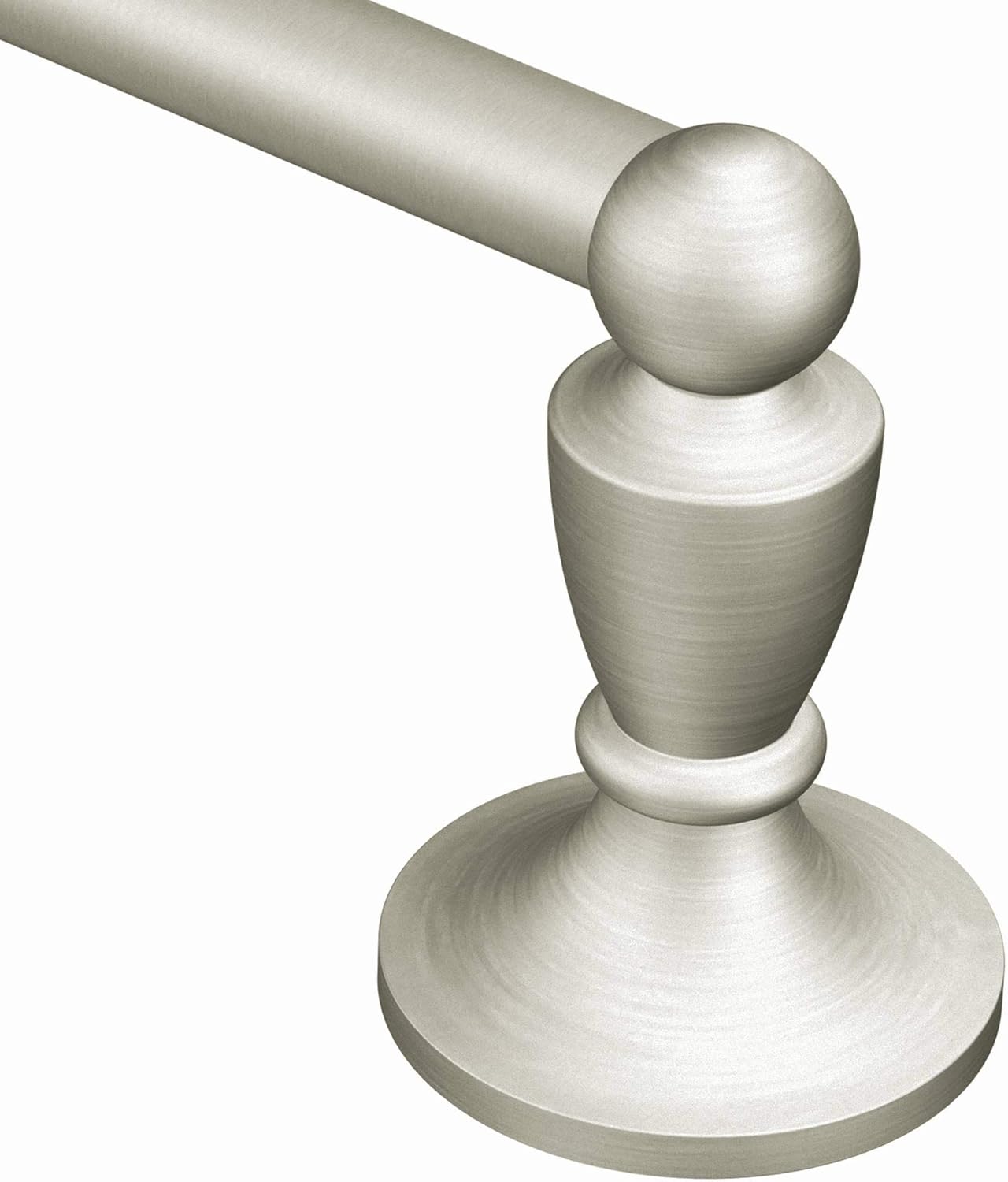 Moen DN8224BN Wembley 24-Inch -Towel Bar, 24 Inch, Brushed Nickel