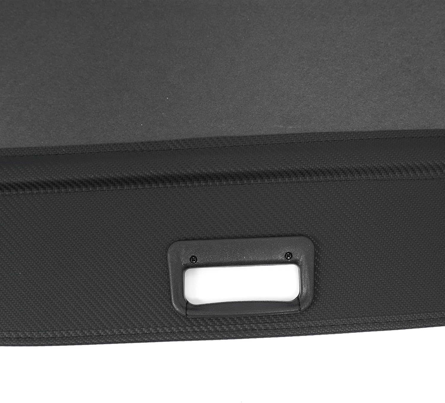FREEMOTOR802 Compatible With 2022-2026 Mitsubishi Outlander 2023-2026 Outlander PHEV Rear Cargo Cover, Retractable Trunk Privacy Security Luggage Shield Shade Accessories Vinyl Carbon Fiber Texture