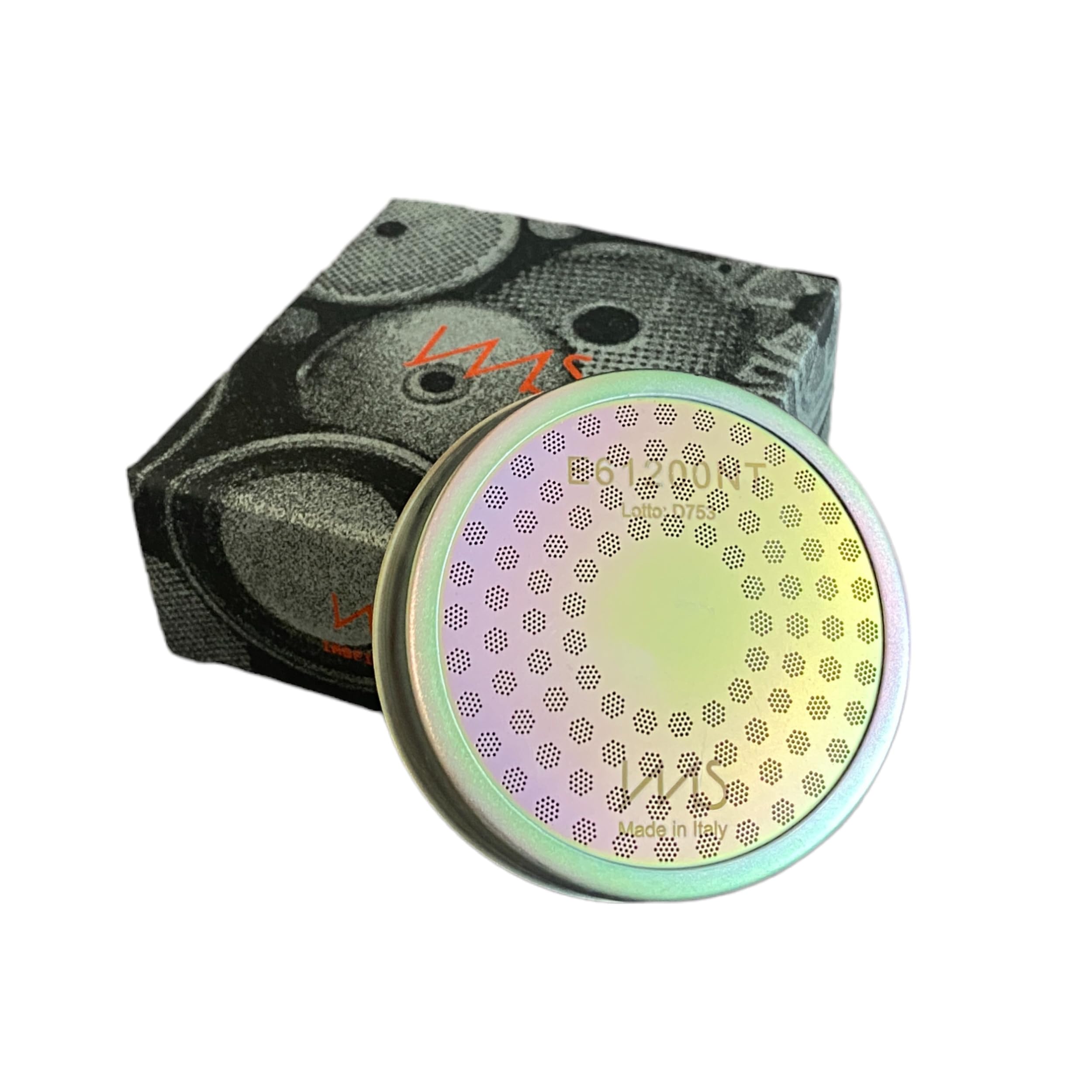 Competition Precision Sieve E61200NT | E61 200 NT | Nanoquartz | Shower Screen | Stainless Steel | E61 Brewing Group Brewing Head | Made in Italy