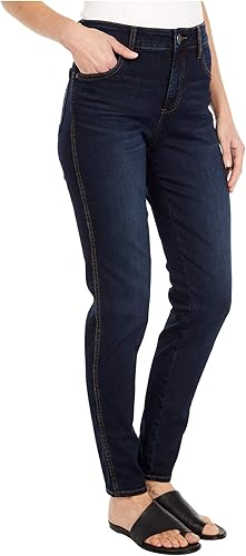 Miniatura 4 de KUT from the Kloth Diana - Jeans ajustados para mujer - Tela de mezcla de algodón - Pespunte de contraste