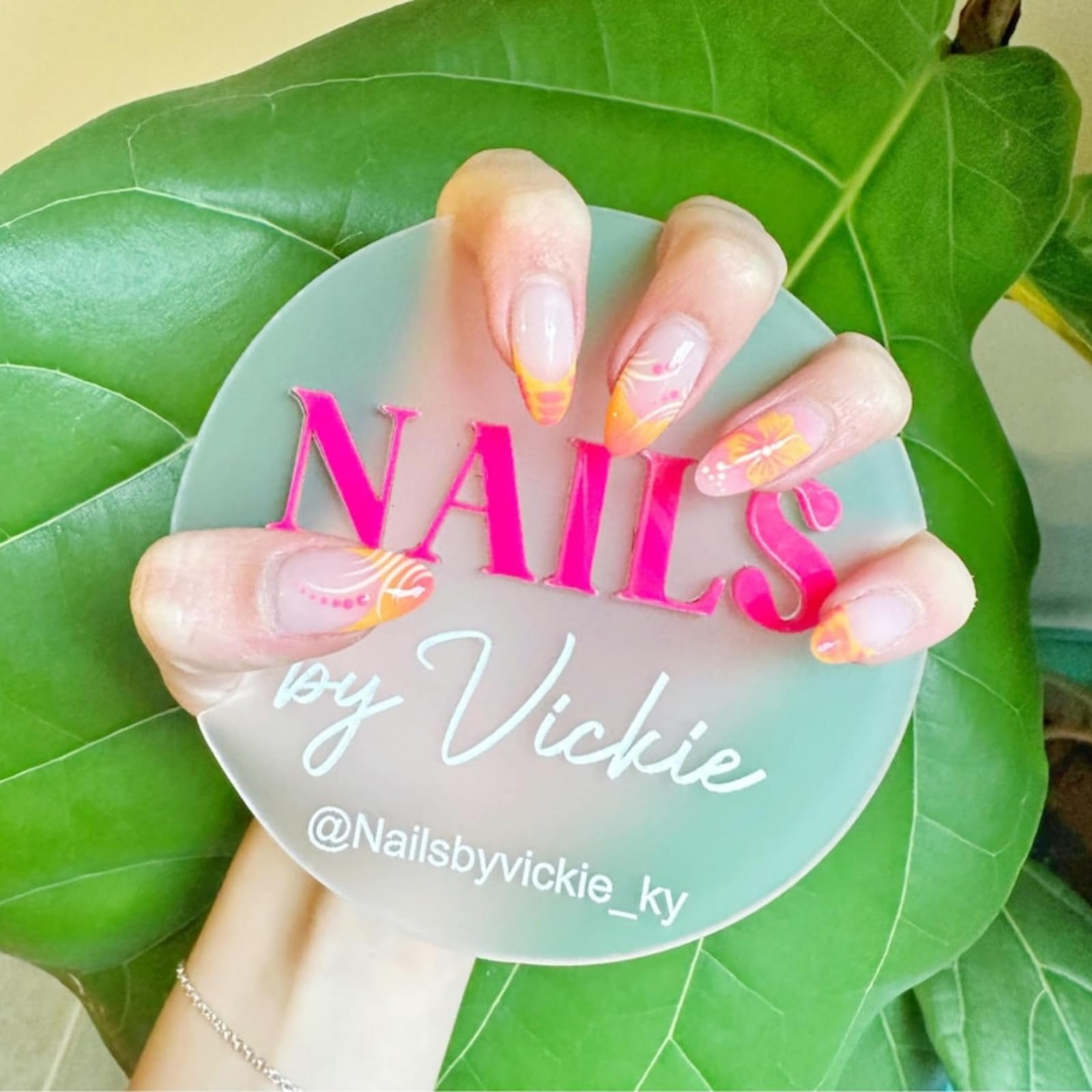 Custom Nail Art Makeup Palettes,Personalized Nail Art Tray for Pictures,Custom Nail Photo Props,3D Acrylic Nail Tech for Salon Nail Display,Nail Art,Gifts for A Nail Artist (frosted)