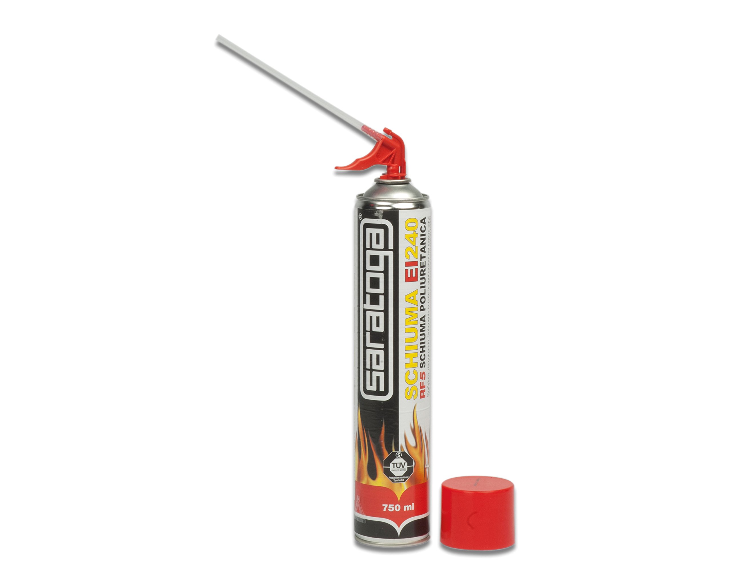 SCHIUMA POLIURETANICA MANUALE EI 240 RF5 ROSSO 750ML
