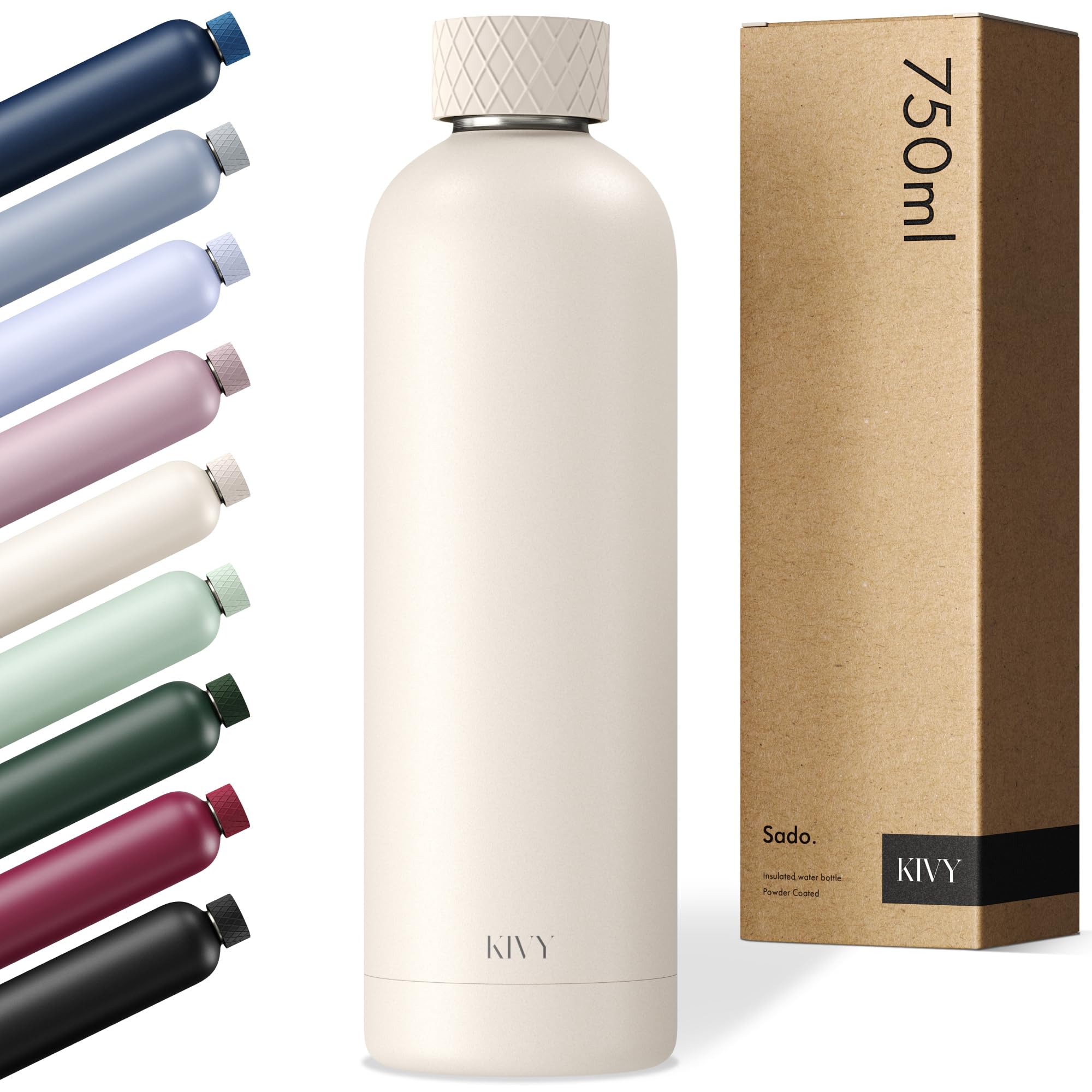KIVY Edelstahl Trinkflasche
