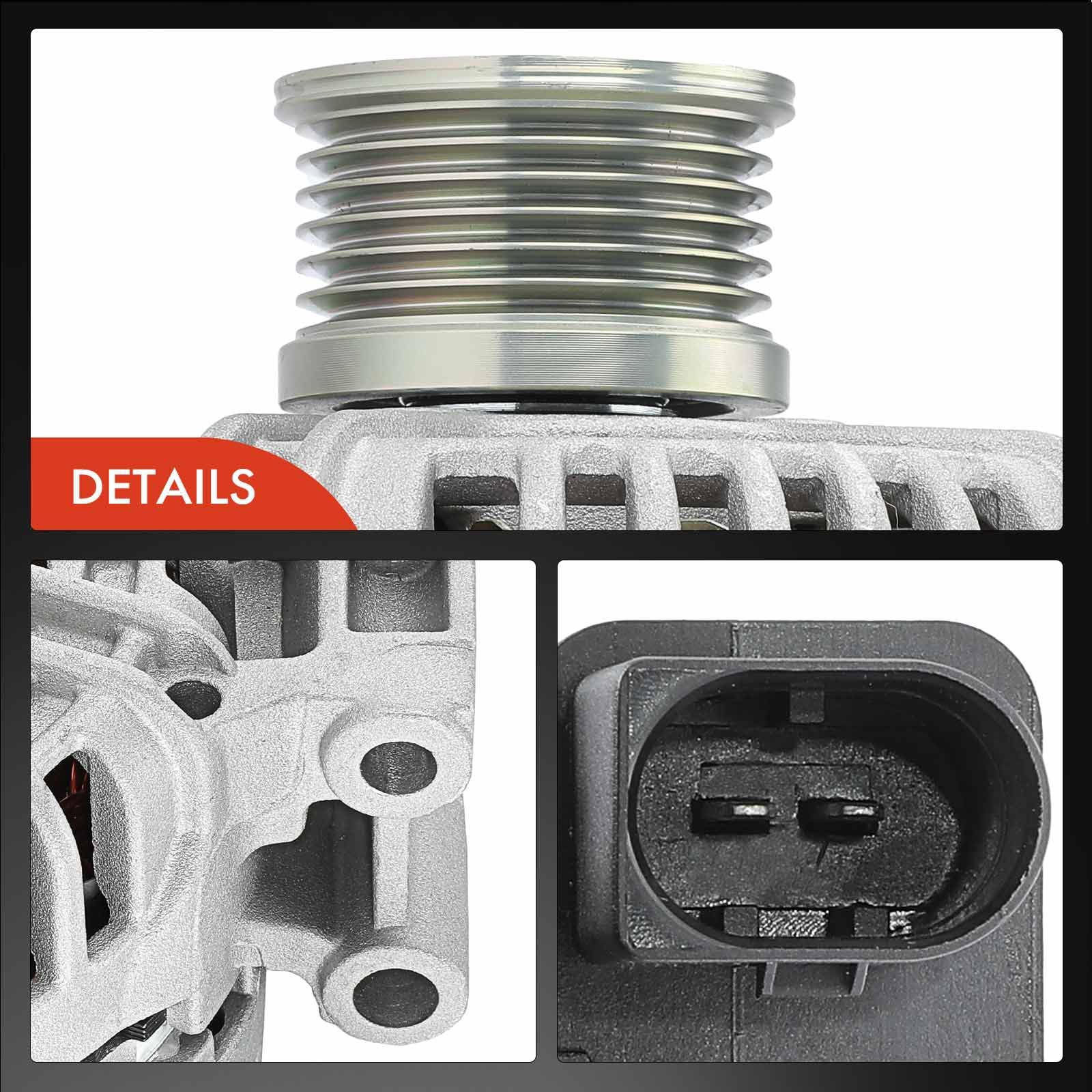 Frankberg Alternatore generatore 12317521489 | 12317521489; Compatibile con: Serie 3 E46, Serie 1 Cabrio E88, Serie 3 Cabrio E46, Serie 3 Coupé E46, Serie 5 E60