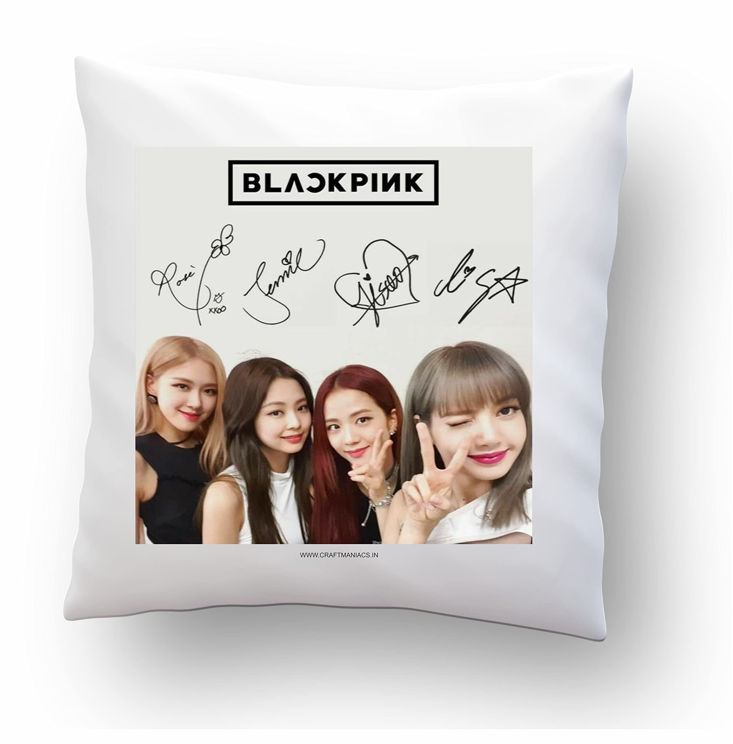 Autographed BLACKPINK Pillow - K-Pop Fan Gift -1