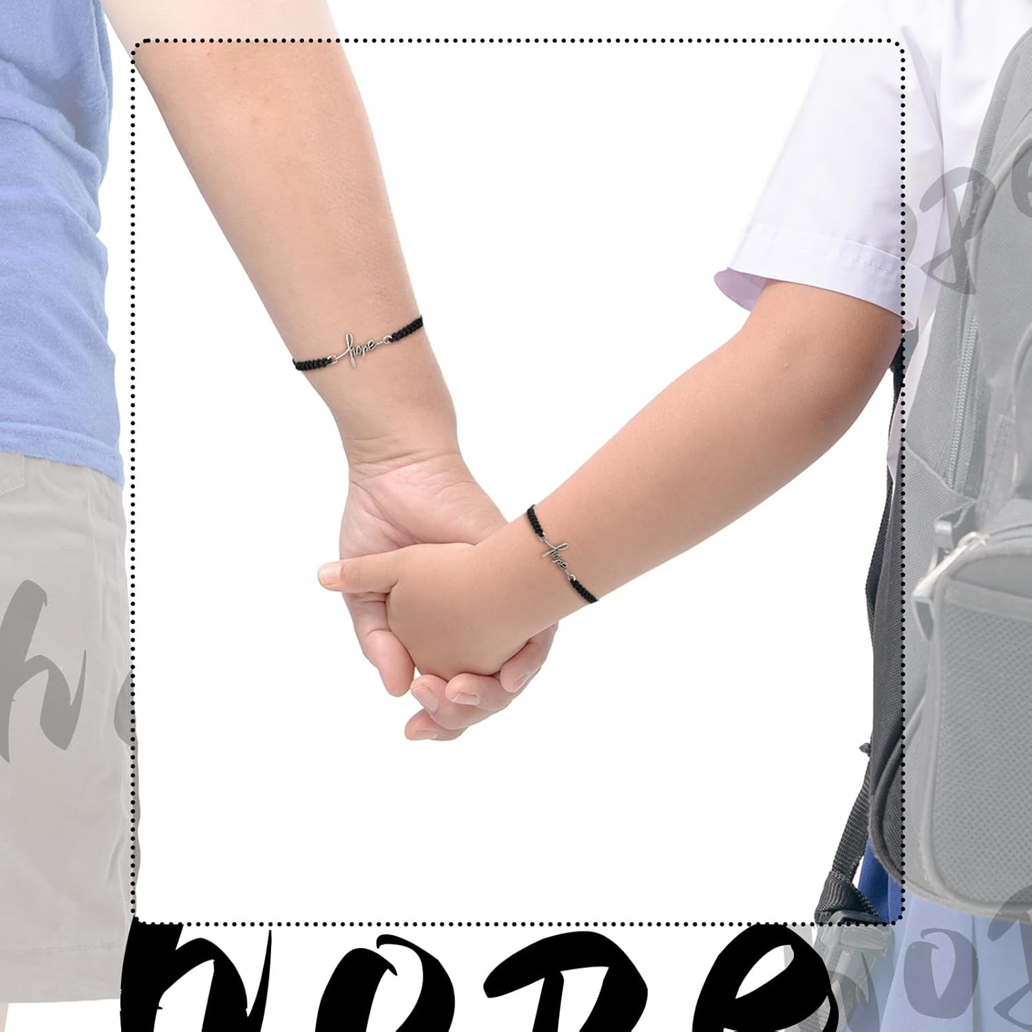 Rtteri 20 Pcs Christian Hope Bracelets Jesus Friendship Wristband Inspirational Birthday Jewelry Gifts Charm Adjustable Religious Gifts for Women Christian - Image 4