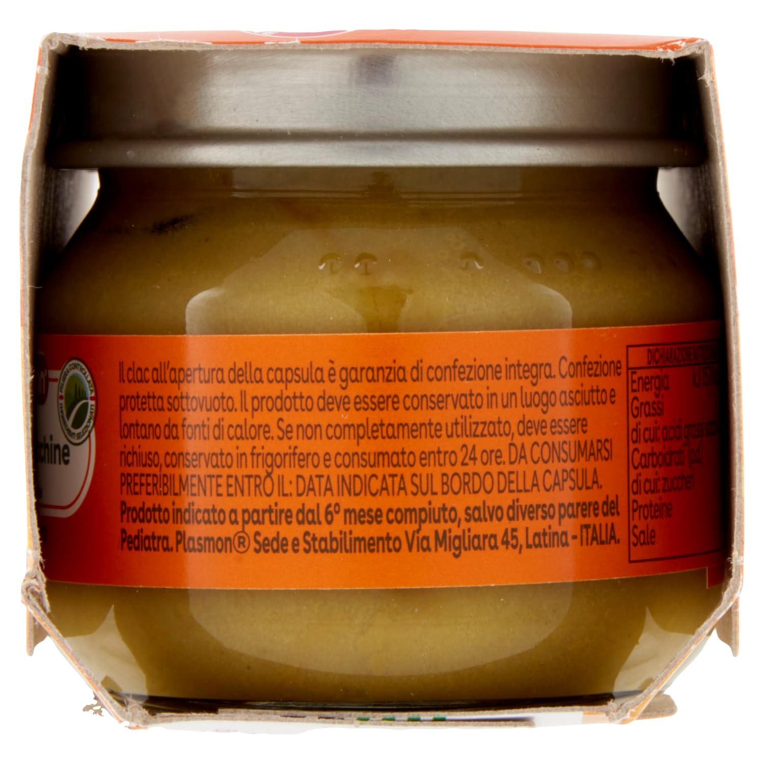 Plasmon Piselli e Zucchine, 12x (2x 80g), Mit ausgewählten Zutaten, 100% natürlich, Ohne Stärken und Salz hinzugefügt + Italian Gourmet polpa 400g