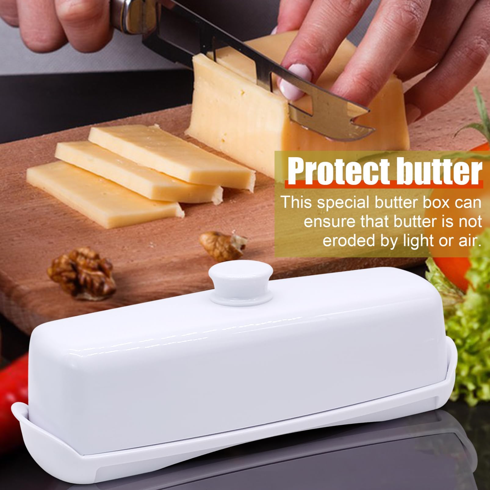 Tupperware Beurrier Impressions - Plateau Réversible - Lave-vaisselle - Sans BPA