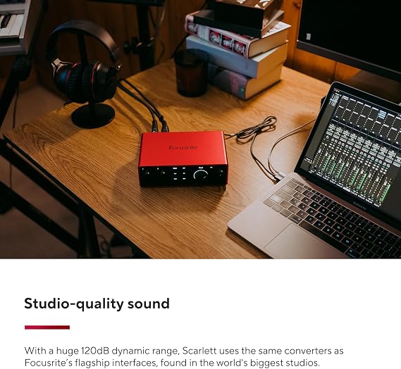 Focusrite / Scarlett 4i4 gen4 4In/4Out USB Audio Interface