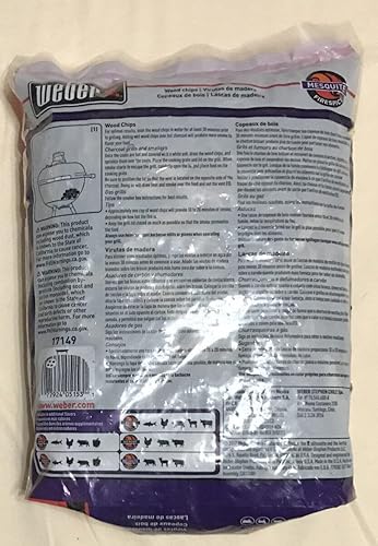 Miniatura 3 de Weber Astillas de madera de mezquite, para asar y ahumar
