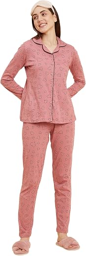 Sweet Dreams OCW-3113 DUSTY ROSE Pyjama Set
