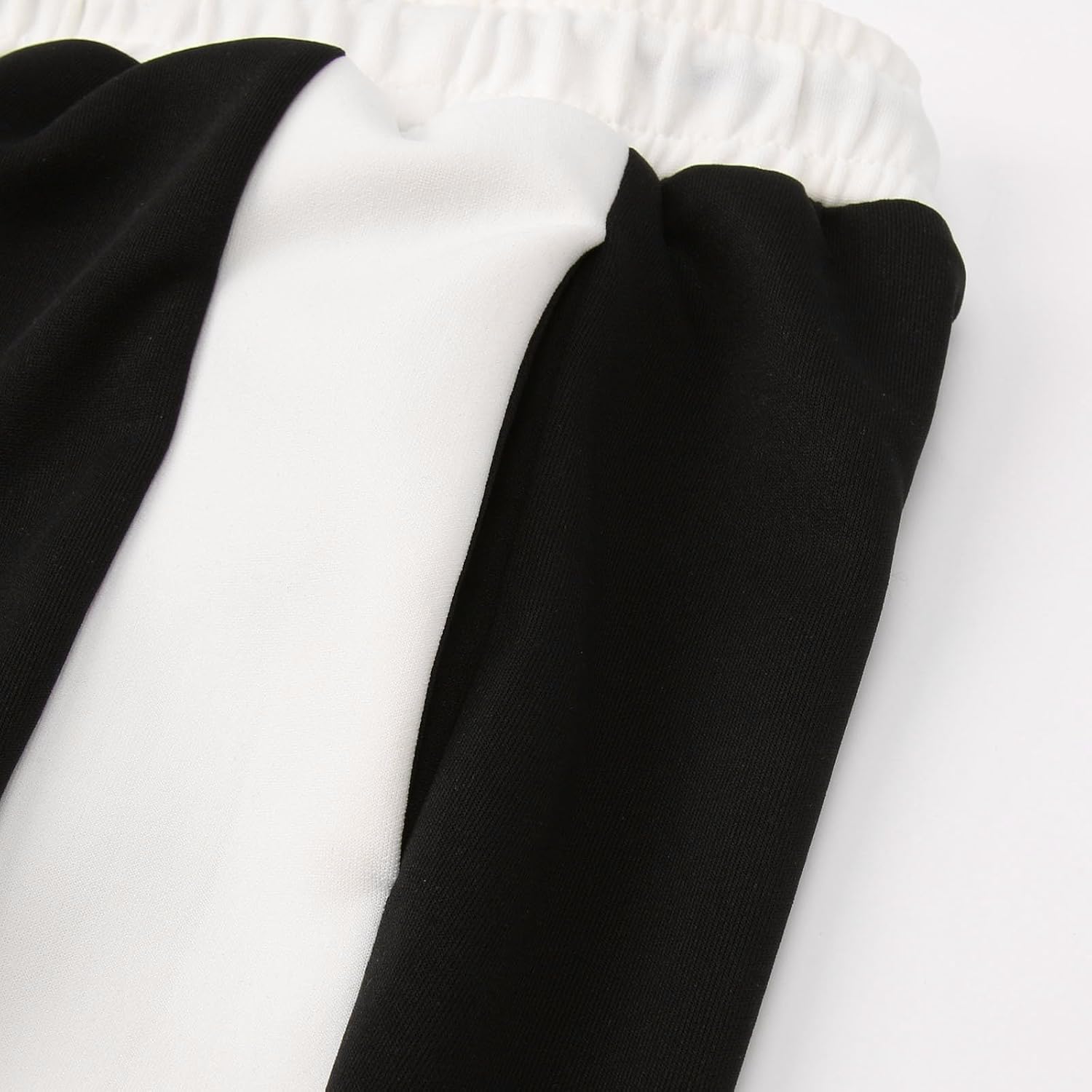 Color Block Straight Leg Sweatpants for Men Baggy Tall Lace Up Open Bottom Joggers Athletic Yoga Loose Wide Leg Soft