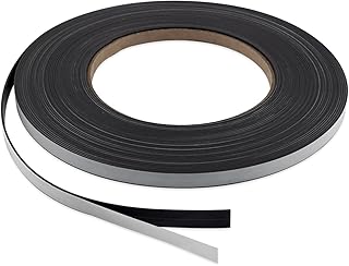 Master Magnetics PSM4-060-.25X100A-AMPBX High Energy Flexible Magnet Strip with Adhesive Back, 1/16" Thick, 1/4" Wide, 100' (1 Roll)