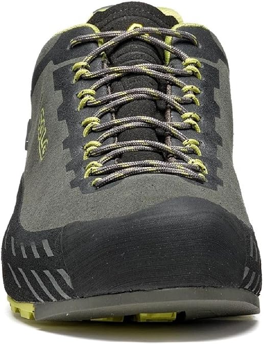 ASOLO Men's Eldo LTH GV Water-Resistant Suede Upper Lace-Up Low Cut Approach Shoes with Vibram Grip for Hiking & Trekking