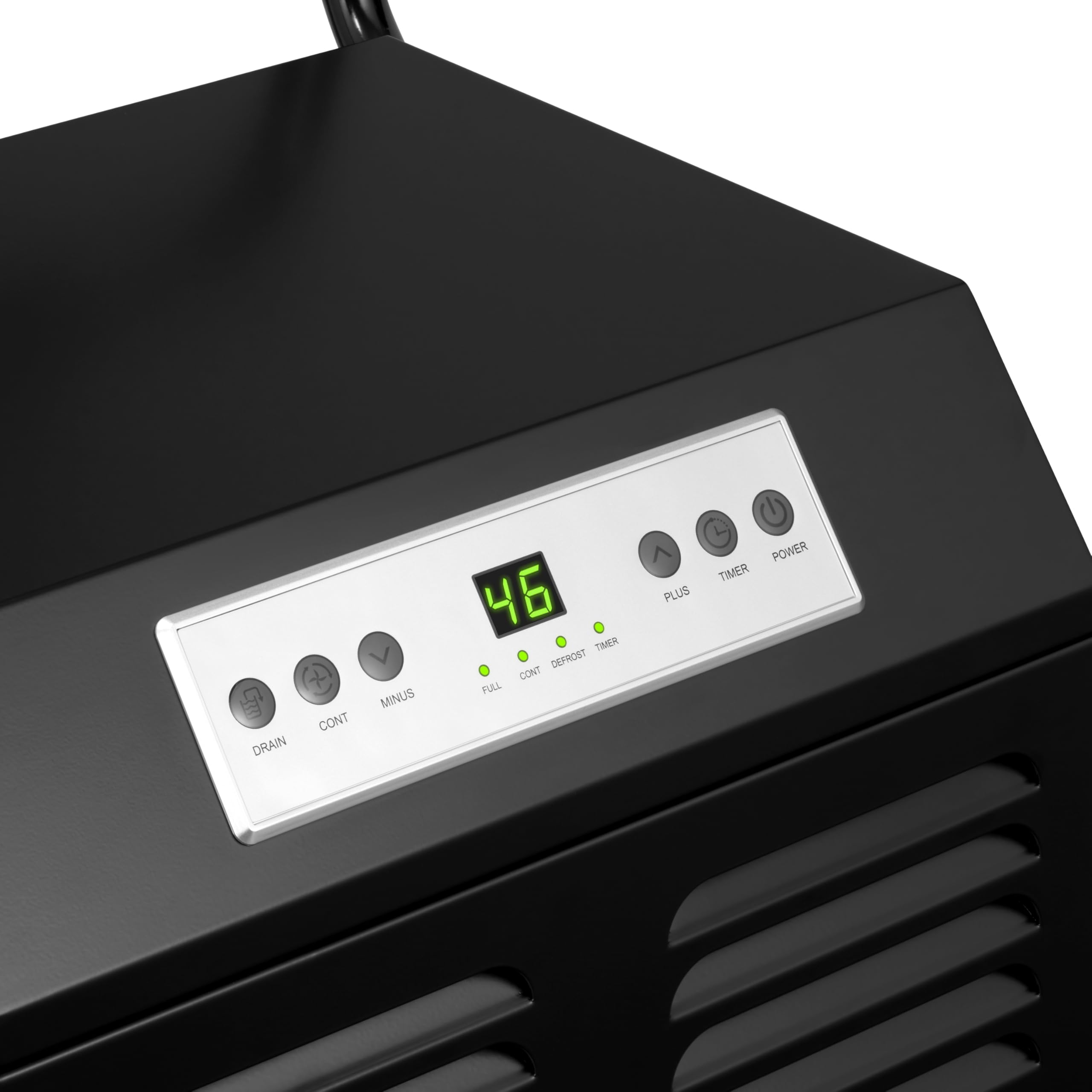 Welltec DHX70 osuszacz powietrza | maks. 70 l/24 h | do pomieszczeń o powierzchni 160 m² | pompa spustowa kondensatu | strumień powietrza maks. 750 m³/h | z wentylatorem przemysłowym welltec FX20