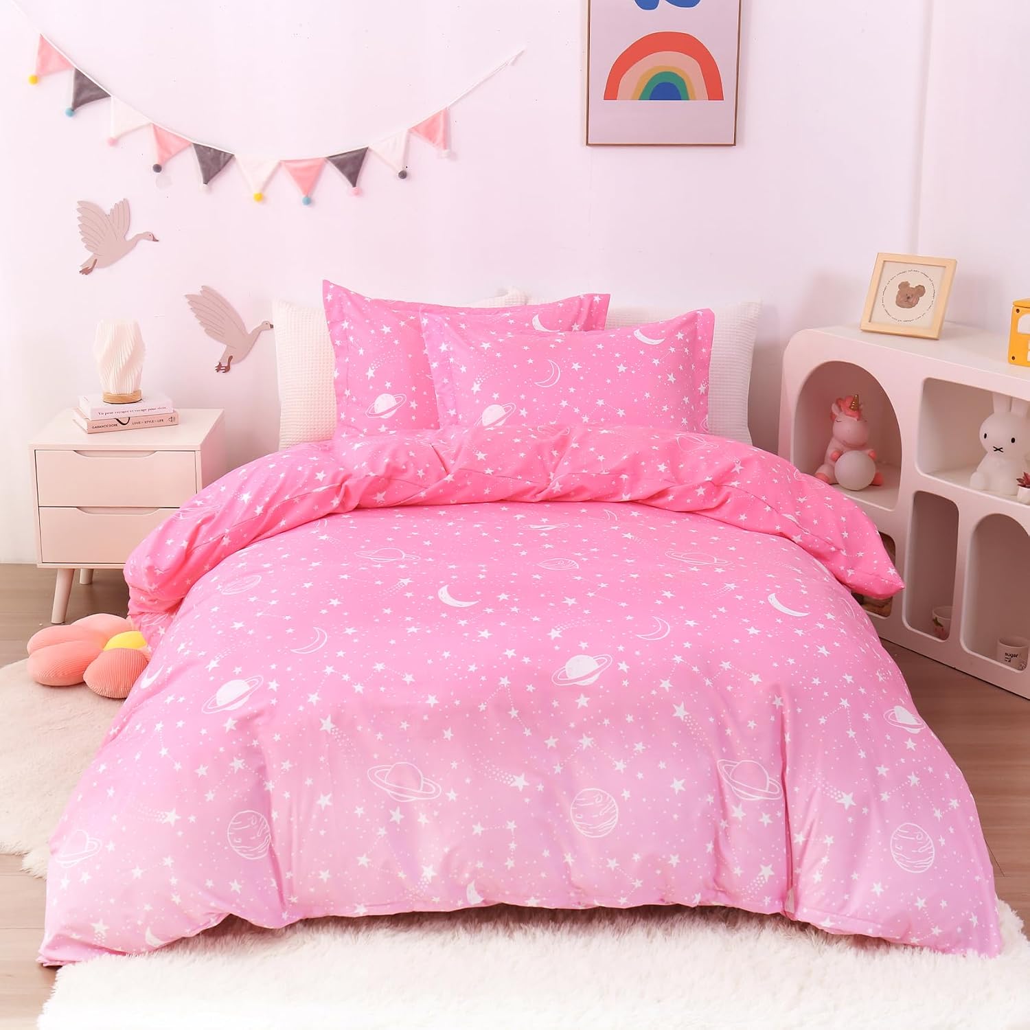 Childrens Duvet Cover | Folk Woodland