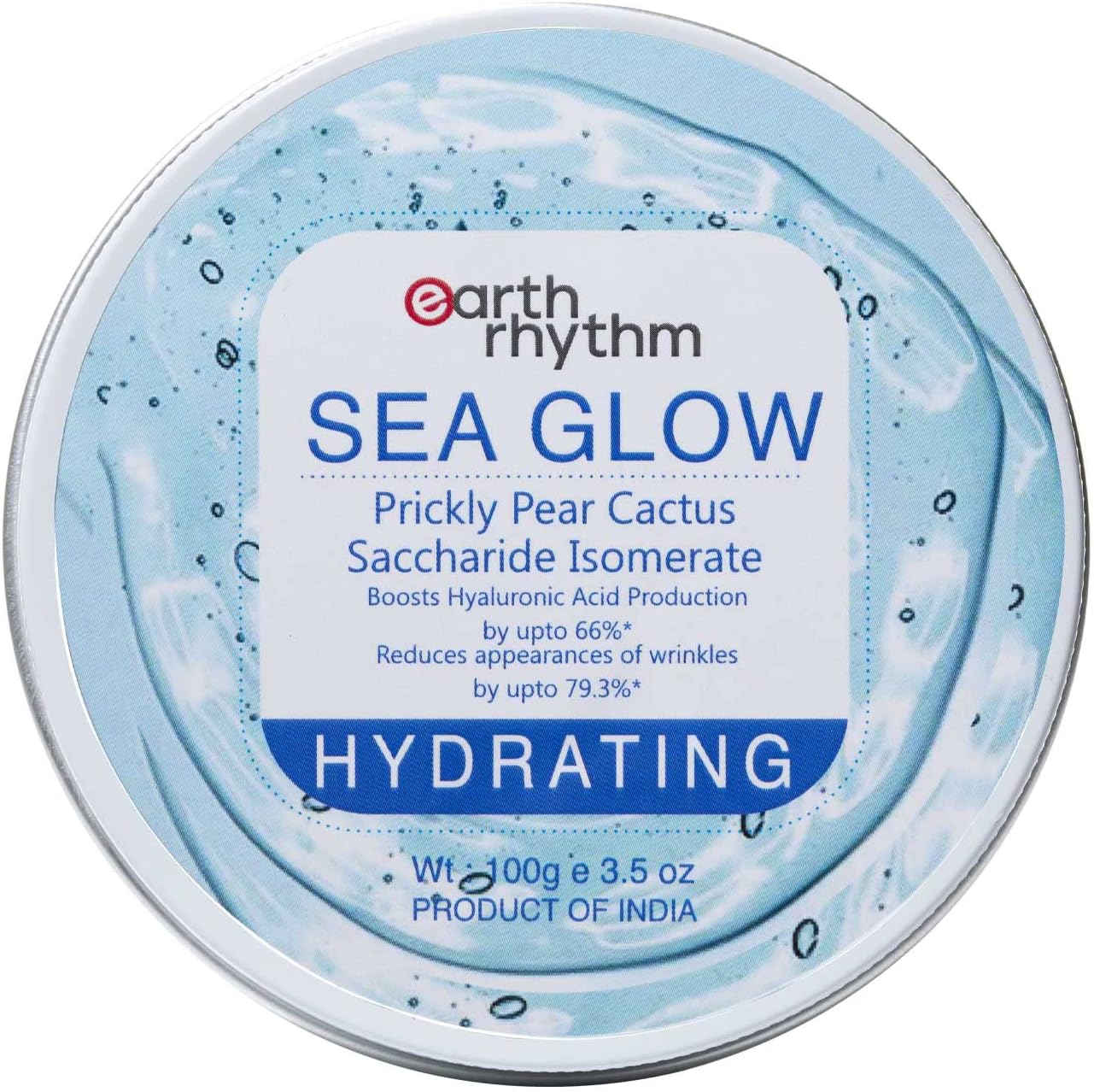 Hydrating Sea Glow Gel, Enriched With Prickly Pear Cactus, 3.5 oz (100 gm)