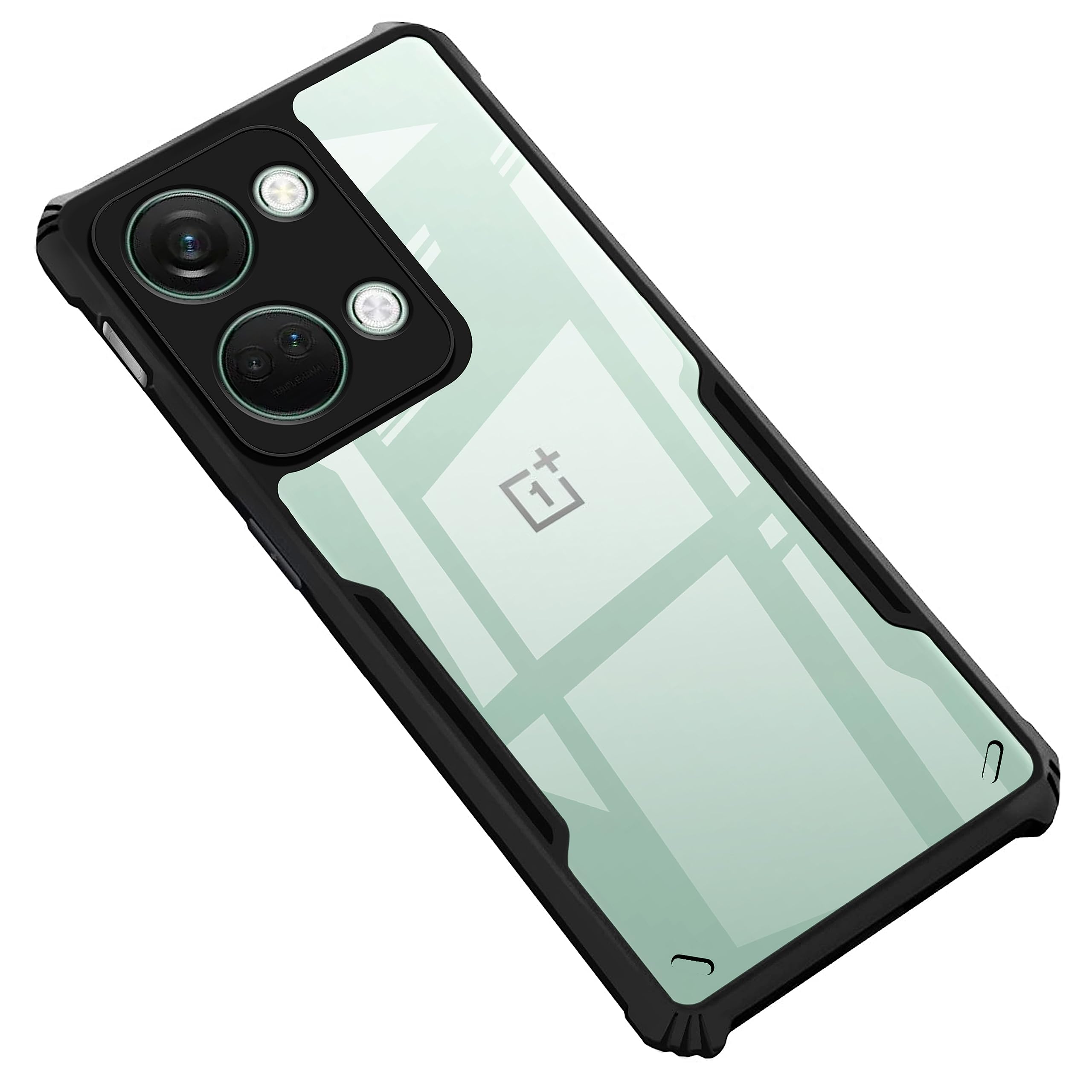Amazon Brand - Solimo Back Case Cover for OnePlus Nord 3 5G (Polycarbonate, Thermoplastic Polyurethane_Matte Black) (B0CBM9QRWR) Amazon Price History, Amazon Price Tracker