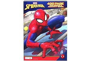 Spider-Man Coloring Book for Adults: Unleash Your Inner Artist with 400 Stress-Relieving Designs