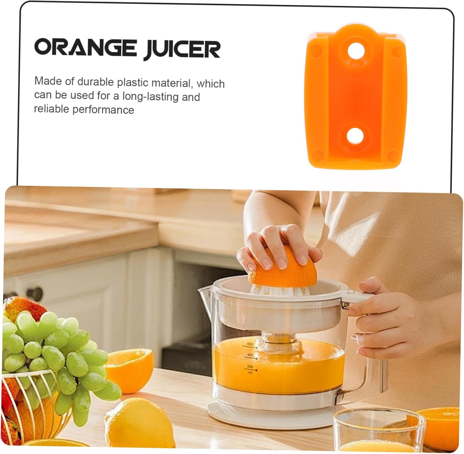 4pcs Electric Orangejuicer Replacement Compact Peeler Rack Forxc-2000e Reusable Citrus Squeezer Part