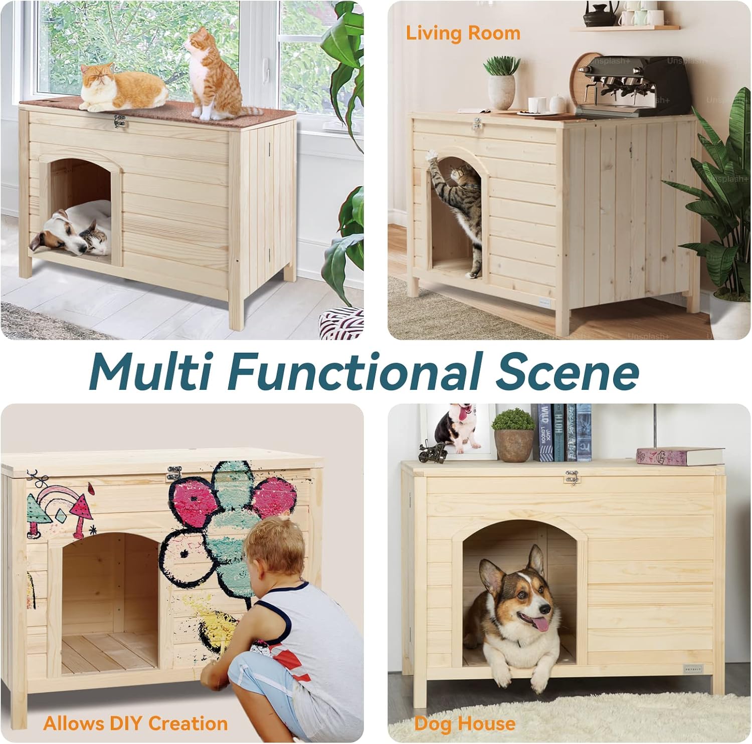 Foldable Cat Litter Box