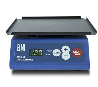 ELMI-SHKR-06 DOS-20S Digital Orbital Shaker, 168mm x 168mm Working Platform, 10-250 RPM