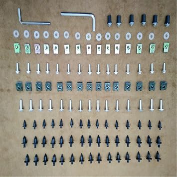 EGEIRA Bodywork Kits Motorbike Accessories Fairing Bolt Kit Body Screws Clips For Kawasaki For Ninja 300 EX300 EX 300 2013-2017 2014 2015 2016 parts