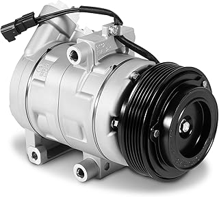 Air Conditioner A/C Compressor with Clutch 6PK Fits for 2008-2012 Ford Escape 3.0L, for 2008-2011 Mazda Tribute 3.0L, for 2007-2011 Mercury Mariner 3.0L, 8L8Z19703A, 9L8Z19703A
