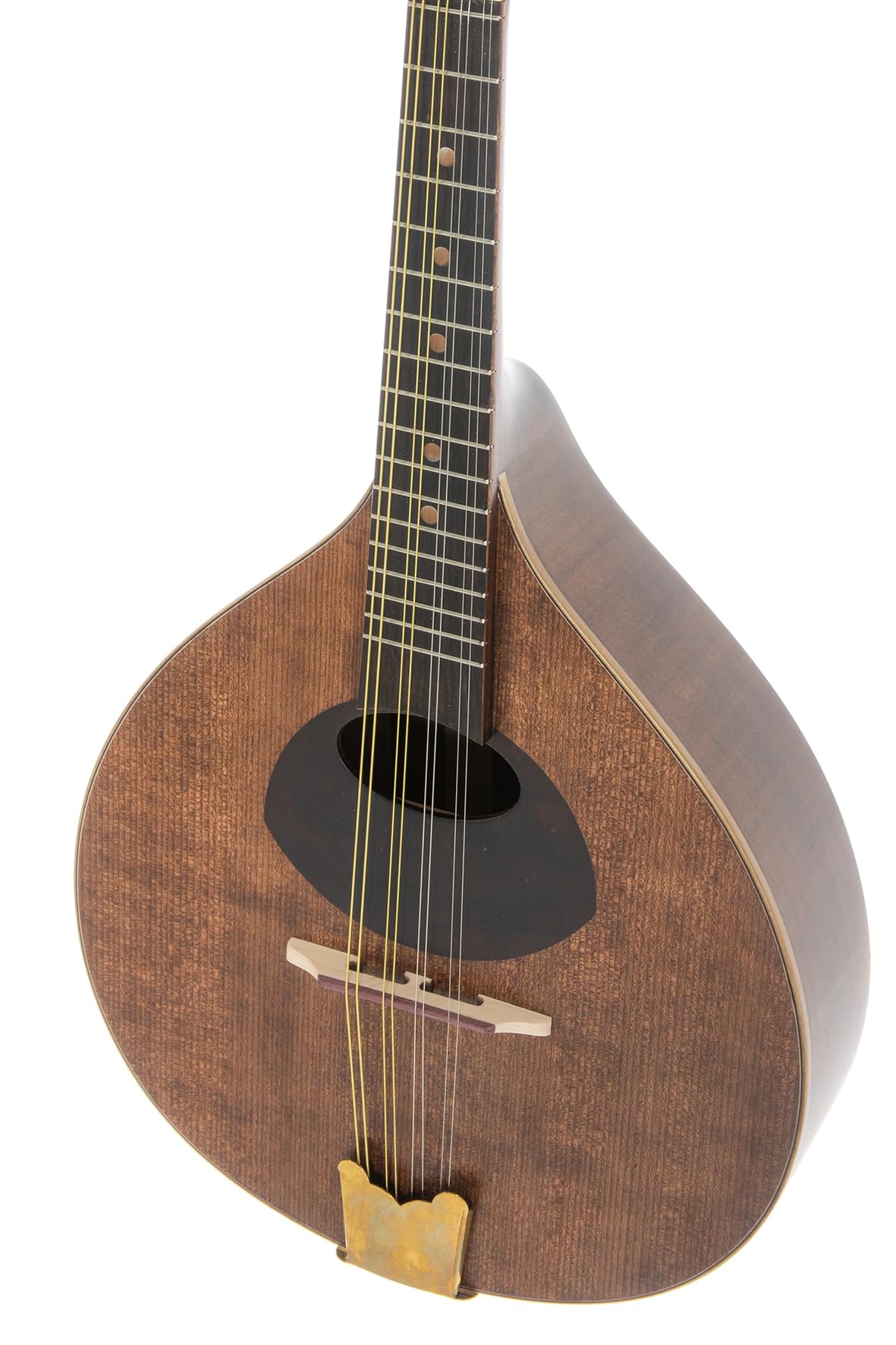 GEWA Mandolino Pro Arte Antique - Mandolino piatto - Forma portoghese - Tavola armonica in abete massello - Fondo/fasce in acero massello - Finitura antica opaca - Made in Europe