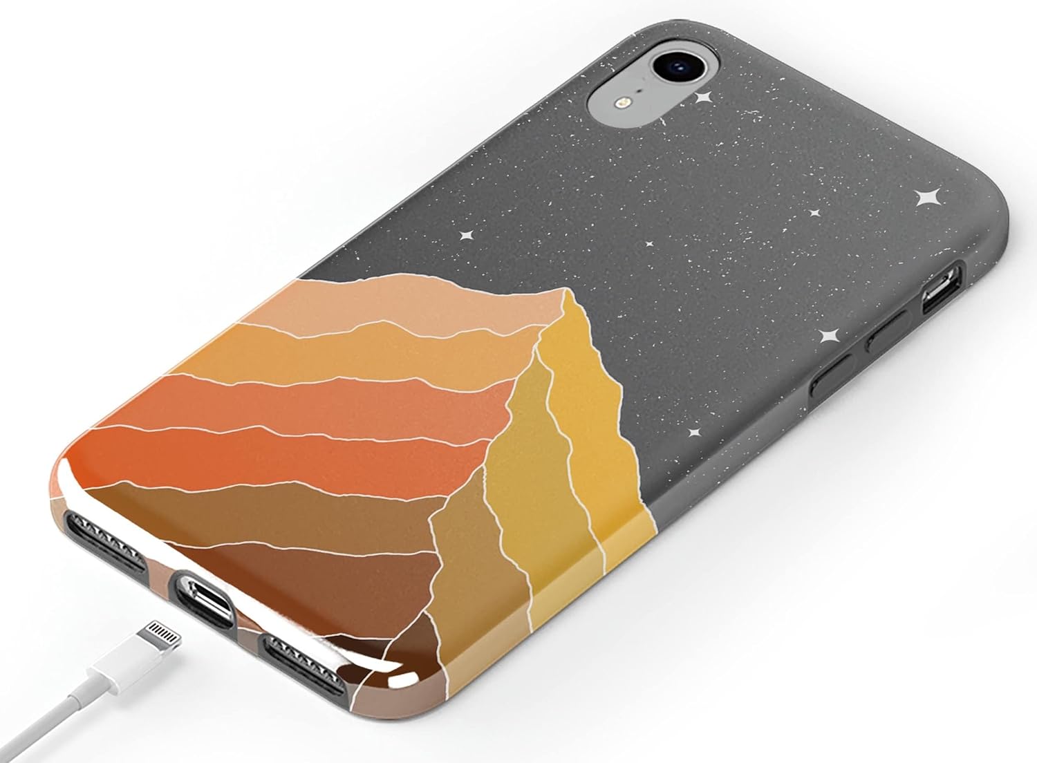 Casely iPhone XR Case | Night Skies | Mountain Starlight | Classic Ultra Slim Design