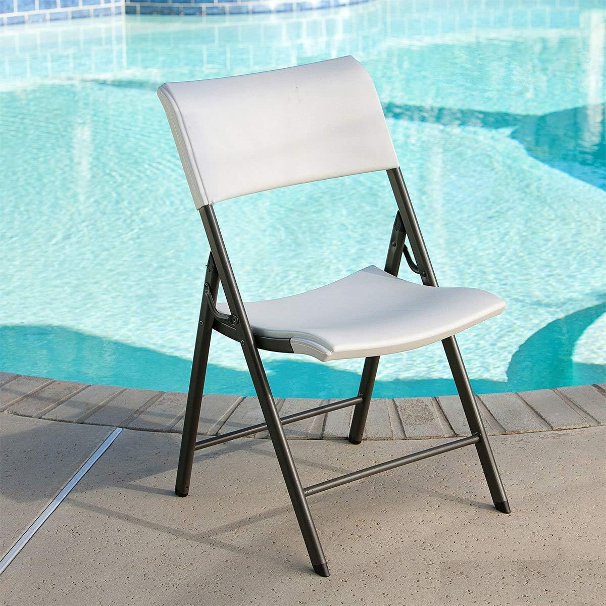 Lifetime 2000202 Folding Chair, White
