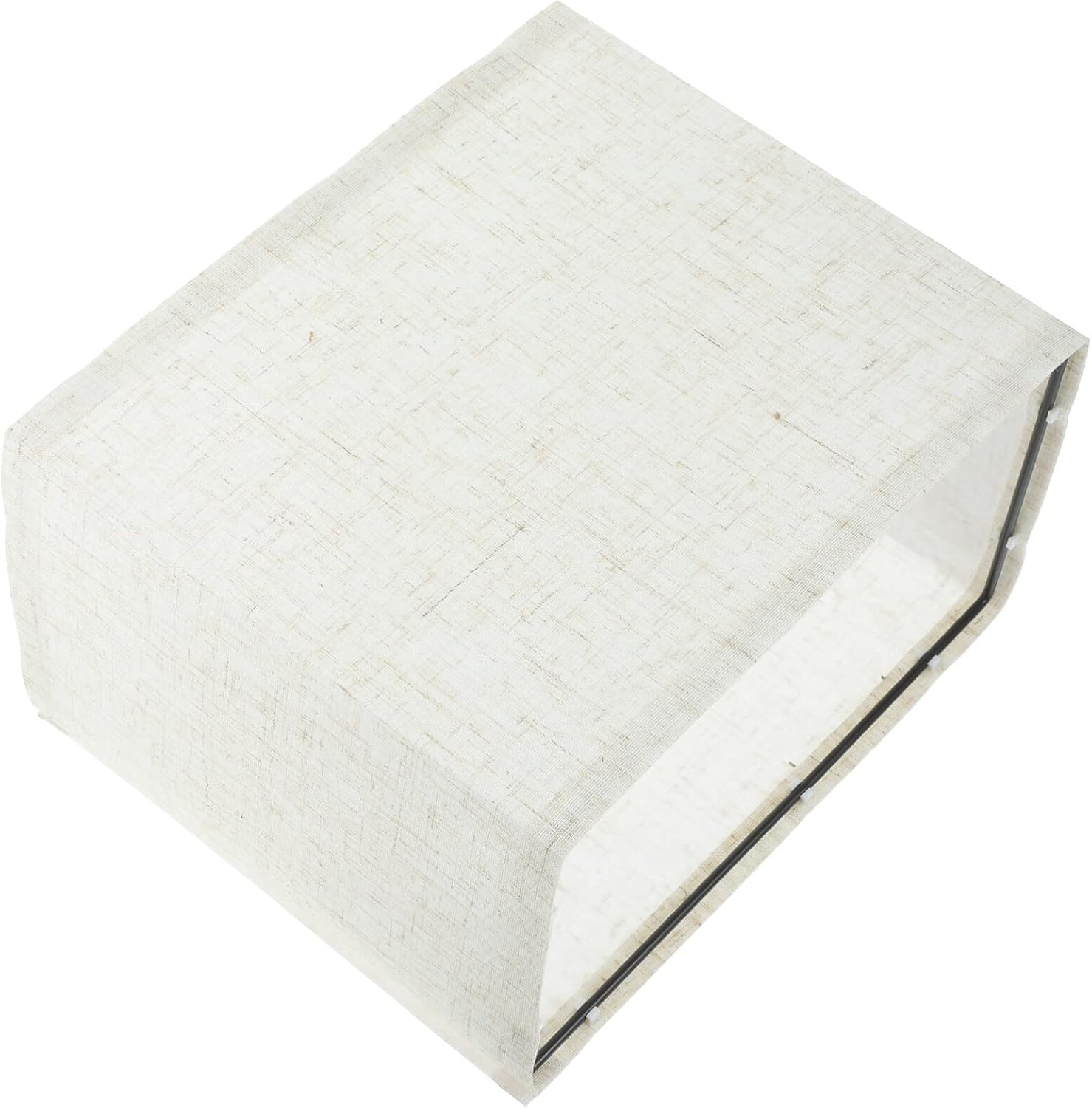 MAGICLULU 1Pcs Linen Lampshade Covers Rectangular Linen Fabric Lamp