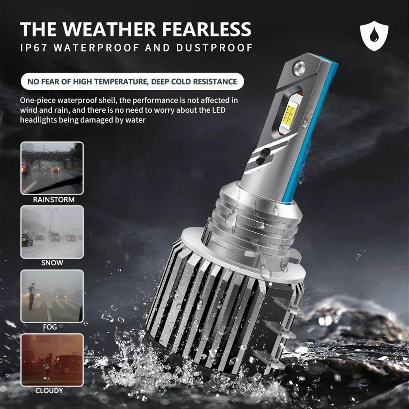 LED Oświetlenie pomocnicze Do golfa 6 MK3 30000 lm H15
