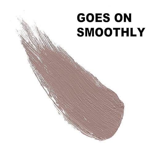 Vista 52 de Boobeen Crema de pomada para cejas, gel impermeable de pomada de cejas de alta pigmentación de larga duración para maquillaje natural de cejas, gris