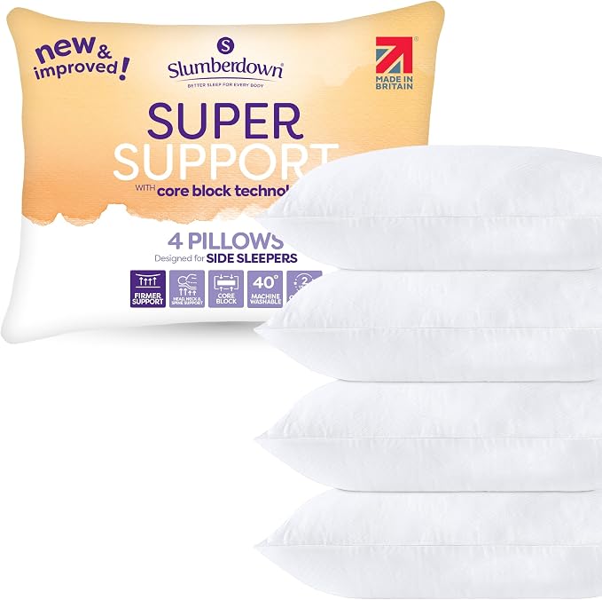 Super Support Pillows 4 Pack