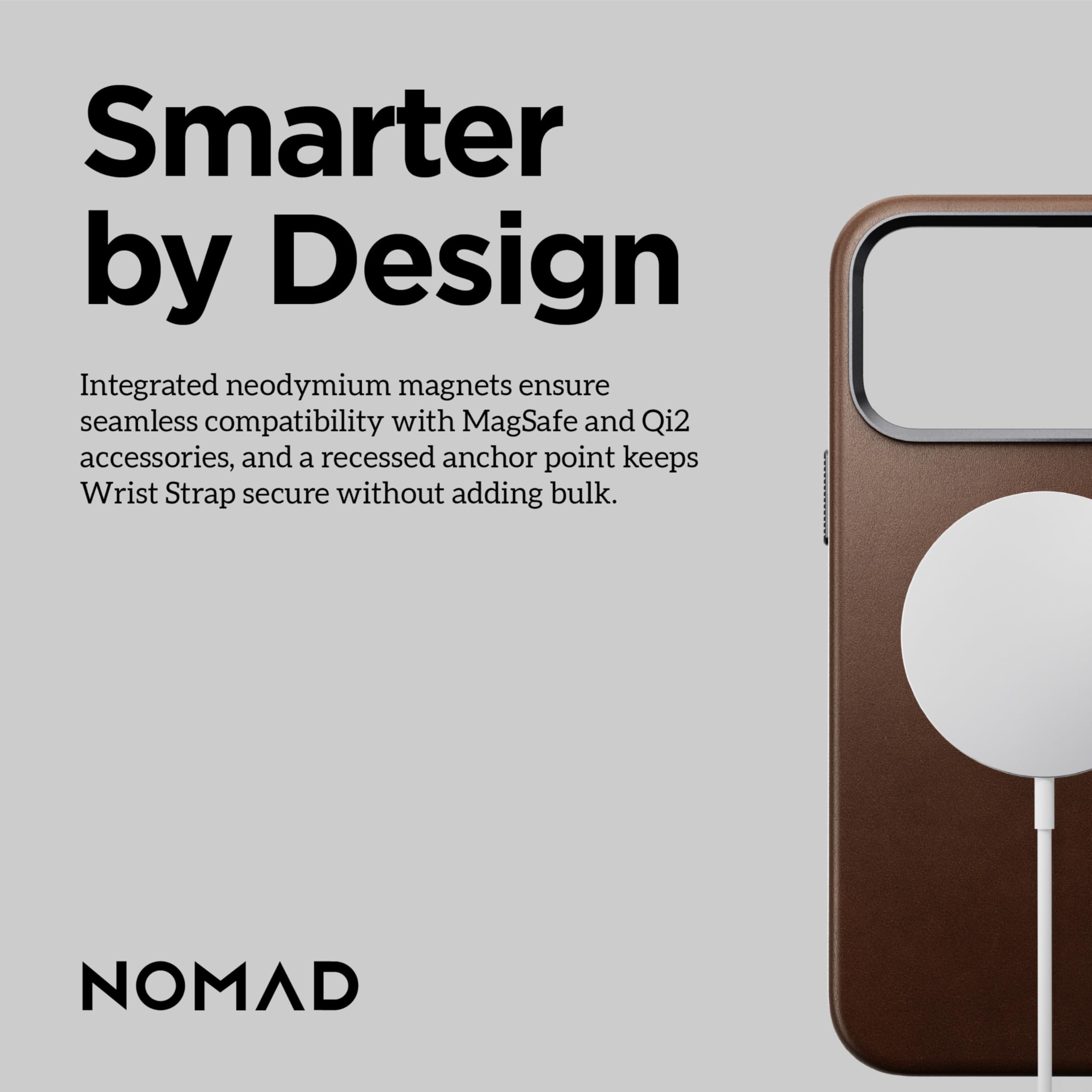 Amazon.com: NOMAD Traditional Leather Case Brown Compatible with